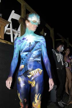 Body Painting 2005 photo - Duval Street, Key West